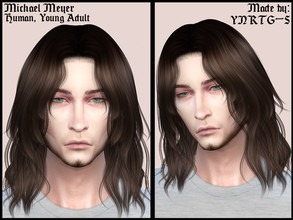 Sims 4 — Michael Meyer by YNRTG-S — Michael is a musician who's music can't find its place in hearts of mass audience.