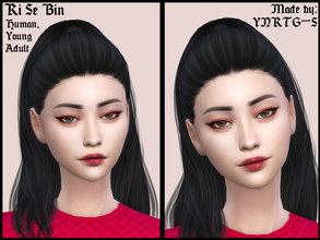 Sims 4 — Ri Se Bin by YNRTG-S — Ri Se Bin has always wanted to become a celebrity, and her sweet, friendly,