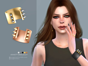 Sims 4 — Anxiety bracelet by sugar_owl — - new mesh - base game compatible - all LODs - 15 swatches - HQ compatible -