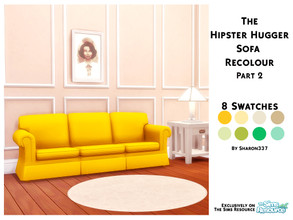 Sims 4 — The Hipster Hugger Sofa Recolour Part 2 by sharon337 — Recolour of The Hipster Hugger Sofa in 8 different