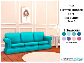 Sims 4 — The Hipster Hugger Sofa Recolour Part 3 by sharon337 — Recolour of The Hipster Hugger Sofa in 8 different