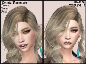 Sims 4 — Renata Romanova by YNRTG-S — Renata has always been a risky type and is in love with any kind of extreme sports.