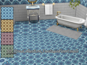 Sims 4 — MB-StoneCollection_FantasiaFloorSmall by matomibotaki — MB-StoneCollection_FantasiaFloorSmall, floor tile with a