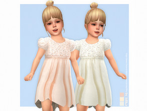 Sims 4 — Elin Dress by lillka — Elin Dress 3 swatches Base game compatible Custom thumbnail