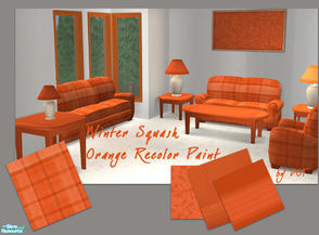 Sims 2 — Winter Squash Orange by DOT — Winter Squash Orange Sims2 by DOT of The Sims Resource. Recolors. See Recommended