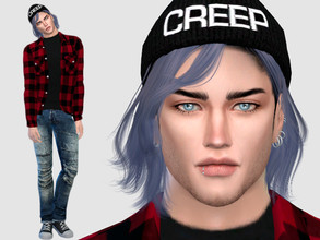 Sims 4 — Joey McNeil by DarkWave14 — Download all CC's listed in the Required Tab to have the sim like in the pictures.