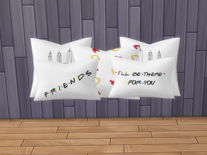 Sims 4 — Friends pillows by Aldaria — Friends pillows