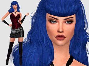 Sims 4 — April Grant by DarkWave14 — Download all CC's listed in the Required Tab to have the sim like in the pictures.