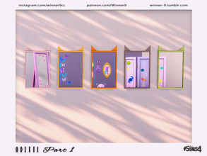 Sims 4 — Odette - Mirror 4 by Winner9 — Mirror 4 from Odette kidsroom part 1, you can find it easy in your game by typing