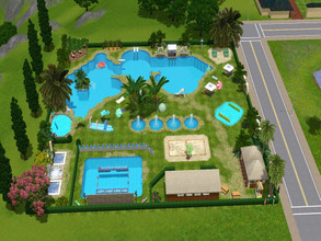 Sims 3 — Tropical Sun by RubyRed2020 — Jump into the cool water in hot temperatures. Your Sims will feel right at home in