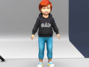 Sims 4 — GAP t-shirt for toddlers by Aldaria — GAP t-shirt for toddlers