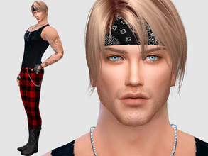 Sims 4 — Chris Newman by DarkWave14 — Download all CC's listed in the Required Tab to have the sim like in the pictures.
