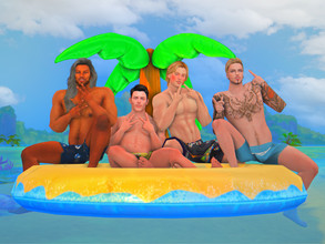 Sims 4 — Friends Vacation PosesPack by couquett — Beautiful poses for sims, I hope you like all you will need to use this