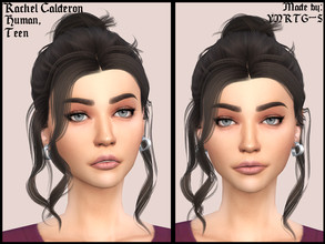 Sims 4 — Rachel Calderon by YNRTG-S — Some teens are very irresponsible and prefer to enjoy life more than looking to