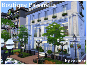 Sims 4 — Boutique Passarella by casmar — Your Sims need to go shopping? A tailored suit to a business meeting, a dress
