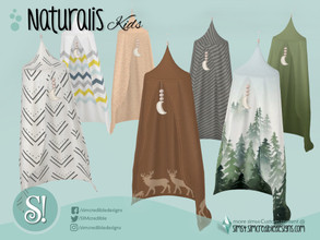 Sims 4 — Naturalis Round Canopy low by SIMcredible! — by SIMcredibledesigns.com available at TSR 8 colors variations