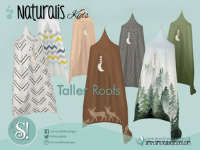 Sims 4 — Naturalis Round Canopy tall by SIMcredible! — by SIMcredibledesigns.com available at TSR 8 colors variations