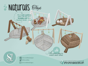 Sims 4 — Naturalis decor baby play mat by SIMcredible! — by SIMcredibledesigns.com available at TSR 3 colors + variations