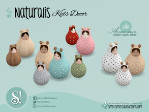 Sims 4 — Naturalis Doll by SIMcredible! — by SIMcredibledesigns.com available at TSR 8 colors + variations