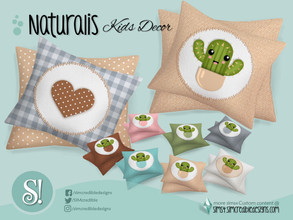 Sims 4 — Naturalis Cushions by SIMcredible! — by SIMcredibledesigns.com available at TSR 