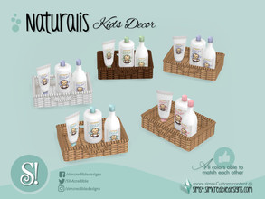 Sims 4 — Naturalis baby lotions by SIMcredible! — by SIMcredibledesigns.com available at TSR 4 colors + variations