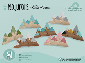Sims 4 — Naturalis mountains by SIMcredible! — by SIMcredibledesigns.com available at TSR 5 colors + variations