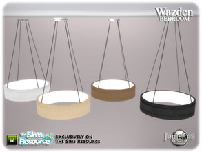 Sims 4 — Wazden bedroom ceiling light2 by jomsims — Wazden bedroom ceiling light2