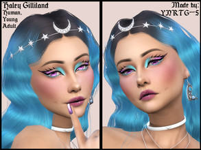 Sims 4 — Haley Gilliland by YNRTG-S — Even though Haley isn't a spellcaster, she definitely wishes to be one and is going