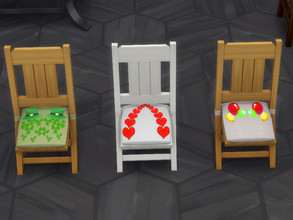 Sims 4 — Chairs Party by julimo2 — Get comfortable on a chair! Ready to party? So let's go ! Here 3 celebrations are in