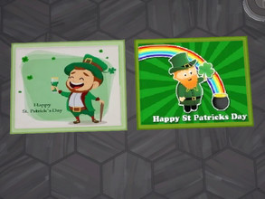 Sims 4 — Rugs Patrick's Day by julimo2 — Perfect rugs to celebrate the patrick's day!