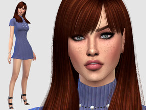 Sims 4 — Charlotte Bouvier by DarkWave14 — Download all CC's listed in the Required Tab to have the sim like in the
