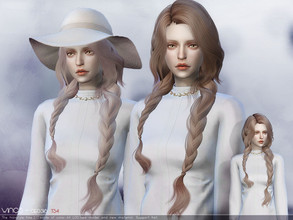 Sims 4 — WINGS-OE0316 by wingssims — This hair style has 20 kinds of color File size is about 13MB Hope you like it!