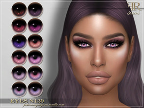 Sims 4 — Eyes N139 by FashionRoyaltySims — Standalone Custom thumbnail All ages and genders 12 color options HQ texture