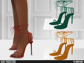 Sims 4 — ShakeProductions 666 - High Heels by ShakeProductions — Shoes/High Heels New Mesh All LODs Handpainted 15 Colors