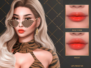 Sims 4 — LIPS PRESET #9 by Jul_Haos — - CATEGORY: MOUTH - GENDER - FEMALE - CUSTOM THUMBNAILS