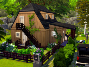 Sims 4 — Grandparents Cottage | Serbia by MichaelaCreates — A cozy home for a pair of grandparents who might have their