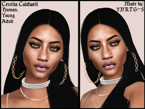 Sims 4 — Cecelia Caldwell by YNRTG-S — Cecelia isn't just a fashionista; she is an immensely smart fashionista!
