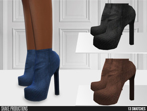 Sims 4 — ShakeProductions 668 - High Heels Boots by ShakeProductions — Shoes/High Heel-Boots New Mesh All LODs