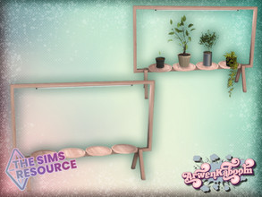 Sims 4 — Verdant - Plant Stand 2 by ArwenKaboom — A base game plant stand in 6 recolors. All items can be found by