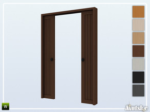 Sims 4 — Swindon Arch Pocket 2x1 by Mutske — This arch pocket doors is part of the Swindon Construstionset. Made by