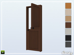 Sims 4 — Swindon Dutch Door Open 1x1 by Mutske — This door is part of the Swindon Construstionset. Made by Mutske@TSR. 