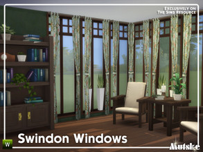 Sims 4 — Swindon Construction Windows Part 1 by Mutske — These type of windows based on colonial influences, but you can