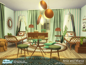Sims 4 — Ania and Mania by dasie22 — Ania and Mania is a beautiful room for teenage twins. The room is full of childhood