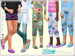 Sims 4 — Shoes LOL  by bukovka — Sneakers for girls, child. Installed offline, new mesh is mine, included. 5 color