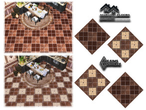 Sims 4 — MARGO I - FLOORS by marychabb — Kategory: Tile Floors - 4 colors