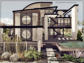 Sims 4 — Oasis Industrial Loft by Danuta720 — Cost: $186149 2 bedroom 2 bathroom Lot size: 40X30 No CC by Danuta720 