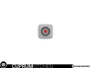 Sims 4 — Cuprum Smoke Alarm by wondymoon — - Cuprum Kitchen - Smoke Alarm - Wondymoon|TSR - Creations'2021