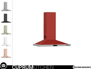 Sims 4 — Cuprum Stove Hood by wondymoon — - Cuprum Kitchen - Stove Hood - Wondymoon|TSR - Creations'2021