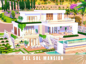 Sims 4 — Celebrity Mansion by Summerr_Plays — This Celebrity Mansion in Del Sol Valley is perfect for your superstar sim!