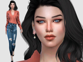 Sims 4 — Mia Brown by DarkWave14 — Download all CC's listed in the Required Tab to have the sim like in the pictures.
